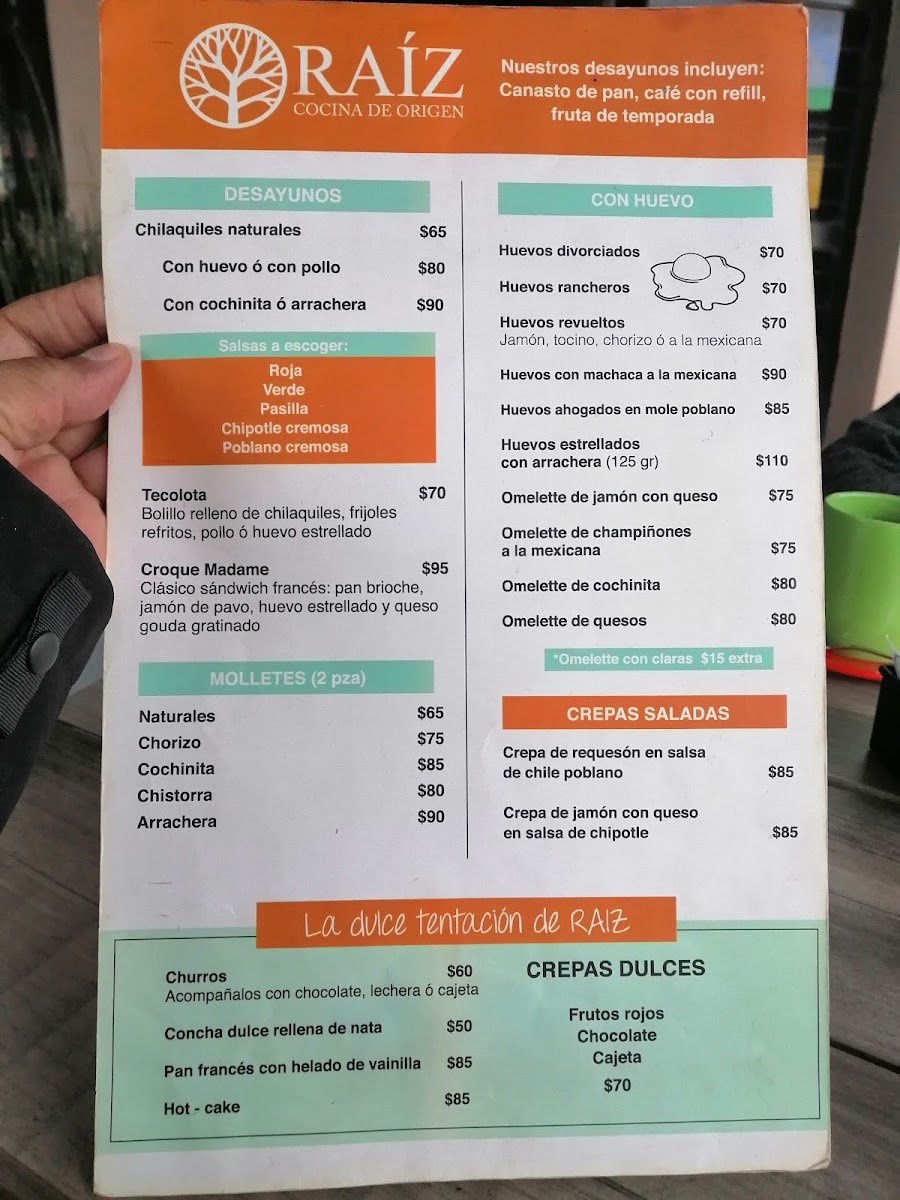Restaurant El Chahuistle Menu - Image 2