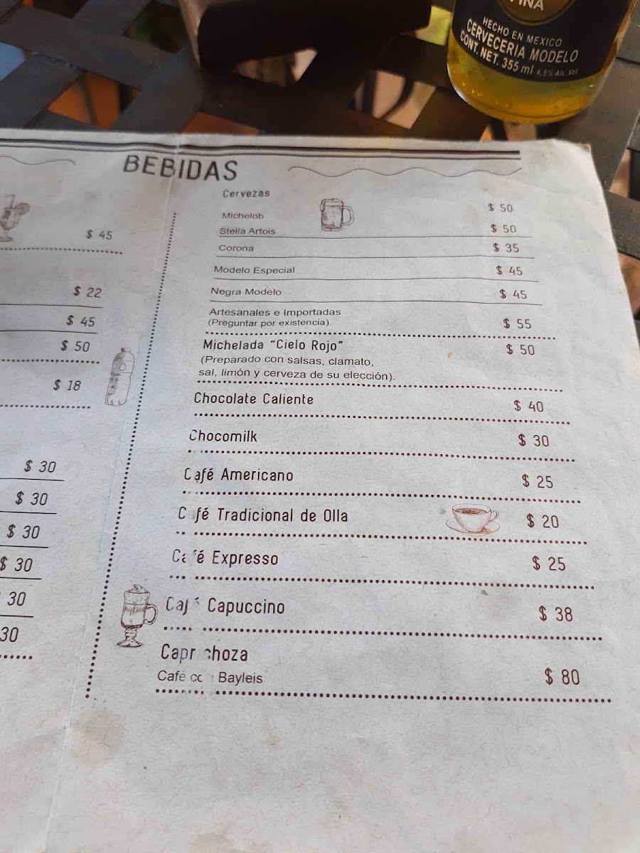 Restaurant El Chahuistle Menu - Image 4